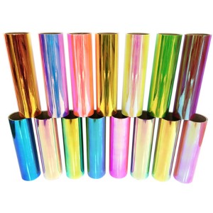 Self Adhesive Iridescent Film Paper Back for Glass Or Acrylic