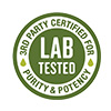 3RD PARTY LAB TESTED
