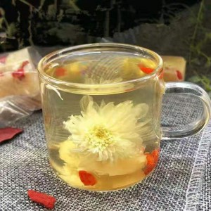 Handmade manufacturer natural Chrysanthemum goji berry sweet honey suger tea in cube