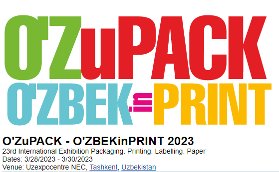 GOJON will participate OZuPACK – OZBEKinPRINT 2023