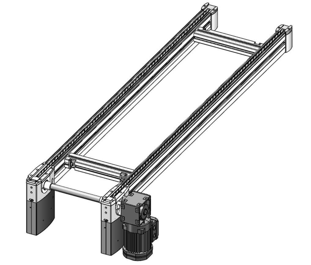 Factory Cheap Hot Board Chain - Roller chain conveyor – GOJON