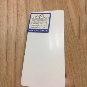 Factory Supply China UV-Anti 4X8FT Thick Rigid Insulation Foamex Board 15mm White Sheet PVC Foam Board