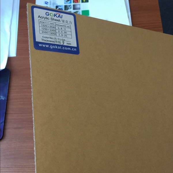OEM Manufacturer Acrylic Plate - acrylic plastic sheet – Gokai