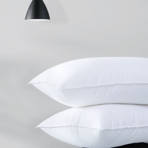 Hotel Design Cotton Luxury 5 Star Hotel Pillow Cuscino in stile ingrossu biancu