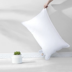 Hotelski dizajnerski pamuk luksuzni hotelski jastuk s 5 zvjezdica Bijeli veleprodajni stilski jastuk