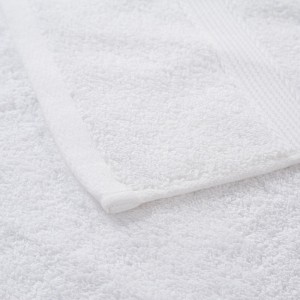 Labing maayo nga Hotel Bathroom Towel Plain White Factory Presyo