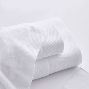Հյուրանոցային սպիտակ սրբիչներ Բաղնիքի հավաքածուներ Չինաստան Արտադրություն