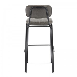 Modern Upholstered Bar Stool Home Bar Chair GA3910C-75STP