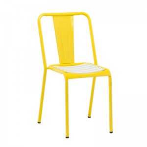 Supply Outdoor Stacking Metal Chair GA2401C-45ST