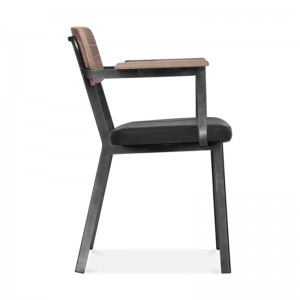 Винтидж мебели за всекидневна метална рамка трапезарен стол фотьойл трапезарен стол ресторантски стол стол за кафе хотелски стол
