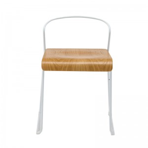 Stacking Metal Stylish Dining Chairs GA3601BC-45STW
