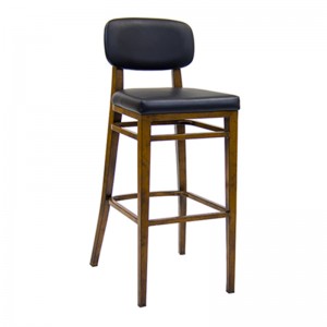 Столче за бар со амортизирана столица за бар со кожни седишта GA3929C-75STP