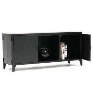 Nordic TV Floor Standing Cabinet Black
