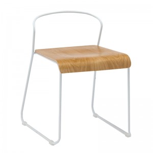 Stacking Metal Stylish Dining Chairs GA3601BC-45STW