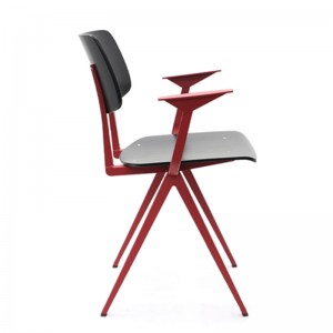 Vysokokvalitné kreslo kreslo moderná kovová jedálenská stolička kreslo kovová bočná stolička