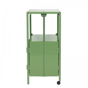 Металева шафа для зберігання зеленого кольору