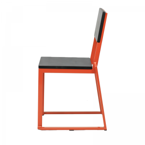 Patvari medinė sėdynė metalinė kėdė GA5202C-45STW