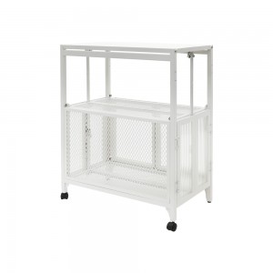 Wolesale Белый металлический шкаф для дома Современный стальной шкаф для хранения Glaas GO-FG-C