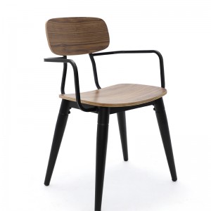 Krzesło do jadalni o wysokiej reputacji, w nowoczesnym stylu, wykonane w Chinach, z krzesłem do jadalni z podłokietnikiem