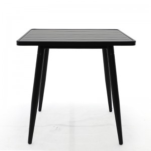 Tavolo quadrato in metallo Tavolo da esterno in acciaio Industrial GA801T-ST