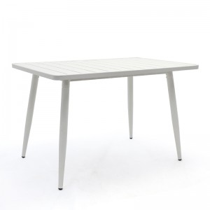 ຂາຍຍົກ OEM Modern Home Furniture Dining Sets Marble Wood Glass Top Steel Table Dining Sets for Outdoor