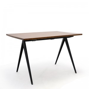 Industrial Metal Wood Dining Table Sets GA2901 Set