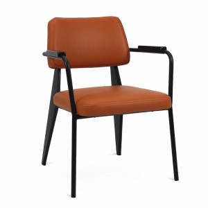 Modern Armchair Upholstered with Armrest GA1701AC-45STP