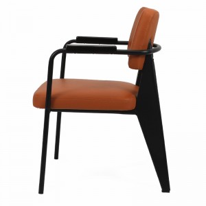 Factory Supply Furniture Supplier Modern Armchair Restaurant Metal Dining Chairs Lounge Chair Side Chair