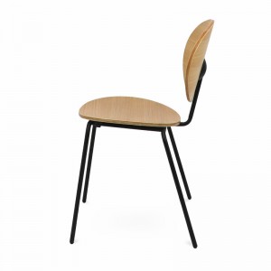 Stacking Modern Chairs with Metal Leg Factory Customize GA2113C-45STW