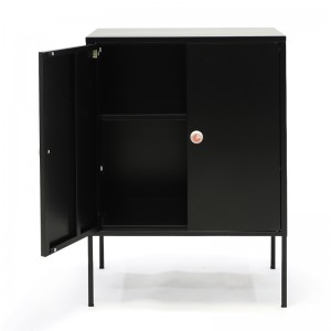 Kvalitní příborník vstupní úložná skříň moderní nábytek Kovová příborník kovová ocelová moderní skříňka obývací pokoj knihovna