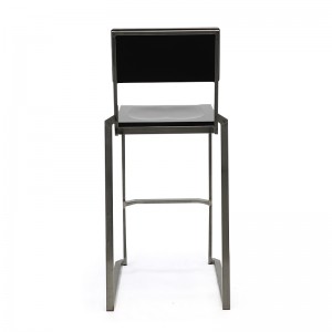 Top Suppliers Bar Furniture Stool High Back Chair Restaurant Indasteri Metal Bar Stools industrial bar stool