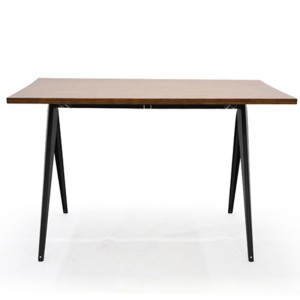 Dining Table with Metal Legs GA2901T-RT