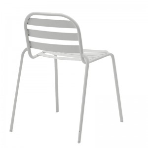 Manufacturer Outdoor Metal Chair outdoor metal steel dining chair Restaurant Dining Chair