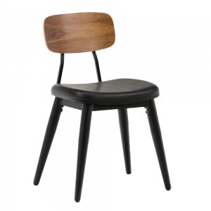 Manufacturer Modern Upholstered Dining Chair for Restaurant GA2002C-45STP