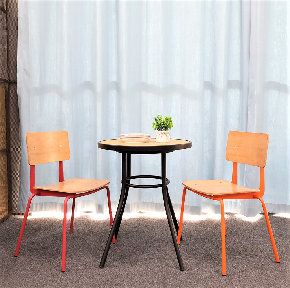 modern dining chair stackable