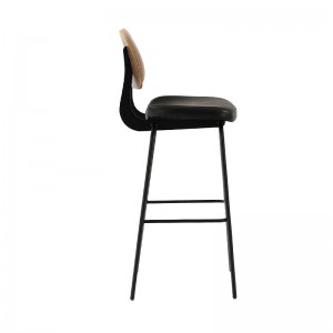 កៅអី Bar Stools Bar Height Chair with Cushion Seat GA3501C-75STP