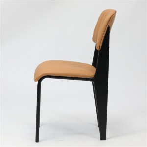 Metāla krēsls ar PU ādas sēdekli GA1701C-45STP