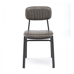 Cadeira de comedor tapizada moderna Fabricante de cadeiras laterales GA3910C-45STP