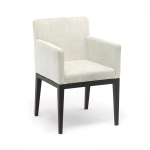 Sodoben oblazinjen jedilni stol Lounge Fotelj za prodajo GA5106C-45STP