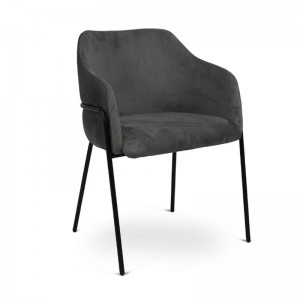Չինական Արտադրող Modern Velvet Dining Chair Home Furniture GA5103C-45STP