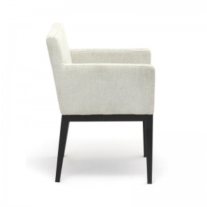 Modern Upholstered Dining Chair Lounge Armchair for Sale GA5106C-45STP