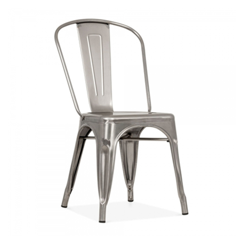 metal stacking chair for sale