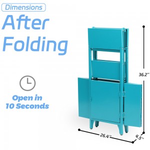 Μεταλλικό ντουλάπι για σαλόνι GO-FS-C Μπλε