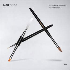 3D Nail Art Brush Dual Ended Liner Brush
