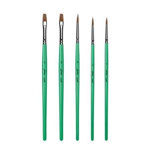 Professional Artist Brush Sets 5 pcs Fine nylon hair Liner artist paint brush wholesale