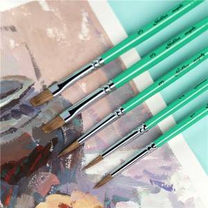 5 Pieces Detail Paint Brush Miniature Painting Brushes