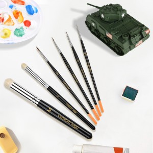 Conjunt de pinzells de pintura professional Micro Warhammer Hobby per a pintura de jocs de guerra de taula de pintor en miniatura