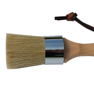 Professionell Miwwel Kräid Paint Wax Pinsel Holz Handle Ronn Form Pure Bristles Paint Pinsel