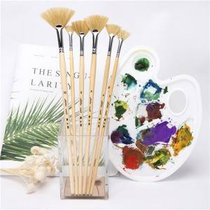 Super Lowest Price Different Types Of Paint Brushes - OEM ODM Artist Painting Brush with Bristle Hair – Fontainebleau