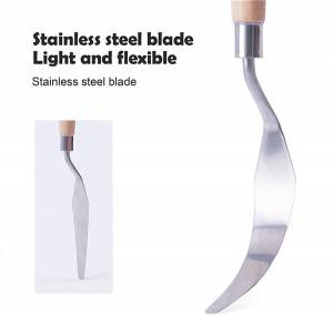 Palette Stainless Steel Oil Painting Art Palette Knife Set